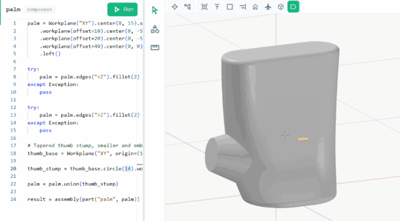 Collaborate with AI to fine-tune your model.