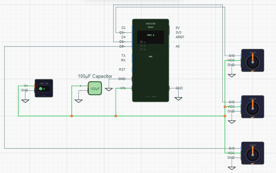 Agent-generated circuit simulation