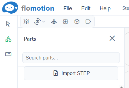 The Import option in the File menu